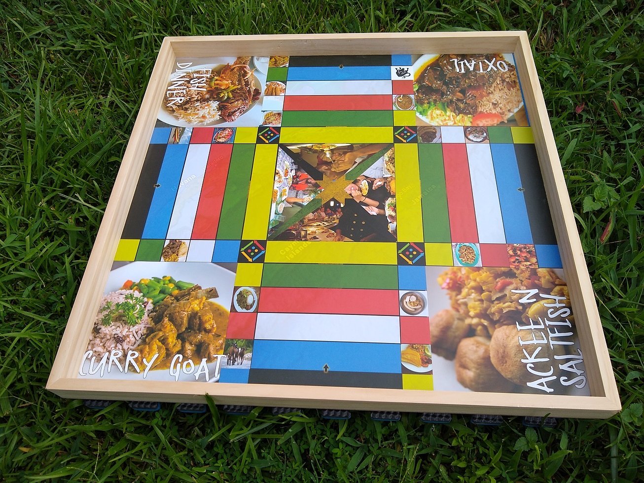 Jamaican Ludi or Ludo  #1 Jamaican Board Game